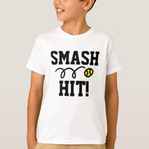 O t-shirt bonito do tênis para miúdos das mulher