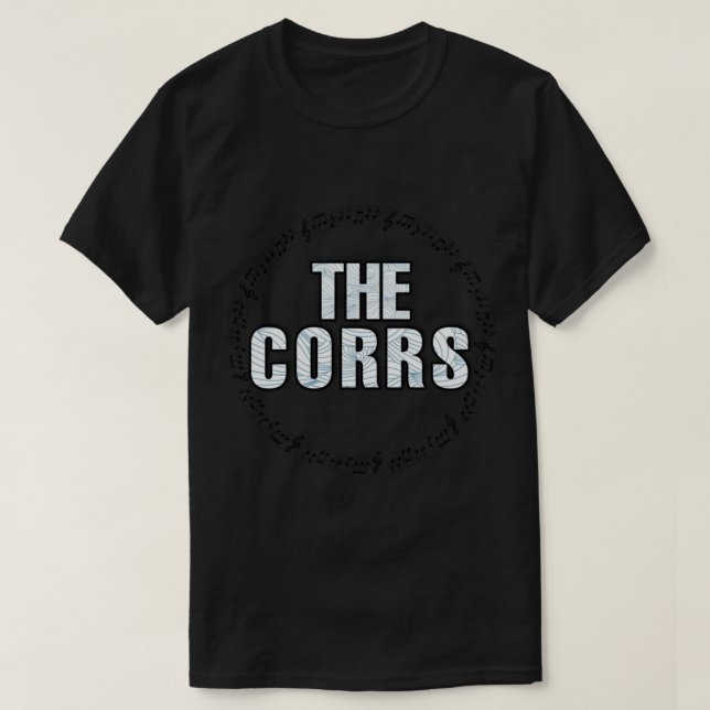 O T-Shirt Clássico dos Corrs (Frente do Design)