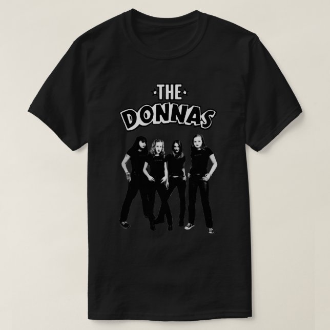 O T-Shirt clássico dos Donnas (Frente do Design)