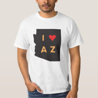 O t-shirt da arizona do amor de I