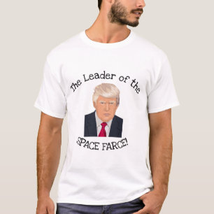 O t-shirt da farsa do espaço