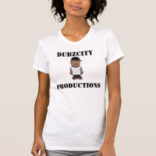 O t-shirt da mulher de Dubzcity