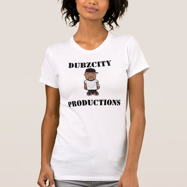 O t-shirt da mulher de Dubzcity (Frente)