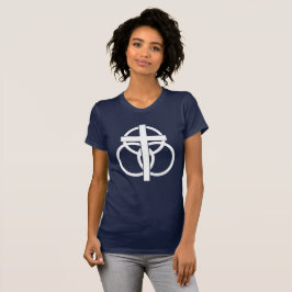 O t-shirt da mulher: Logotipo moderno