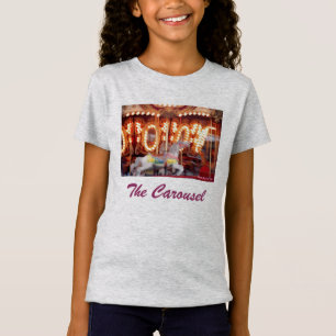 "O t-shirt das meninas do carrossel"