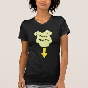 O t-shirt das mini mim mulheres futuras - gravidez