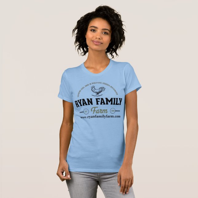 O t-shirt das mulheres (Frente Completa)