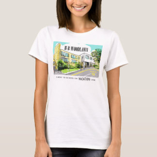O t-shirt das mulheres