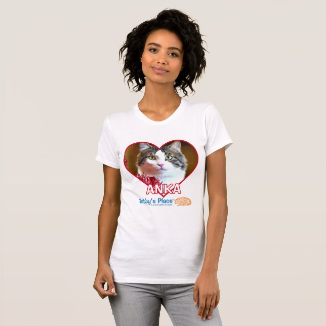 O t-shirt das mulheres (Frente Completa)