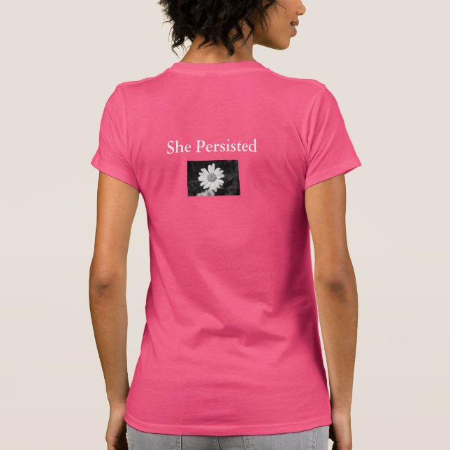 O t-shirt das mulheres (Verso)