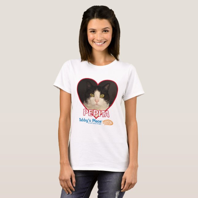 O t-shirt das mulheres (Frente Completa)