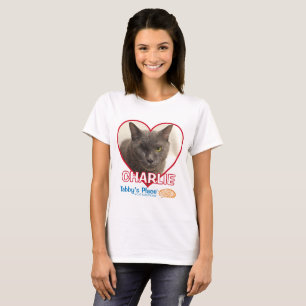 O t-shirt das mulheres