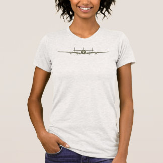 O t-shirt das mulheres da constelação de Lockheed