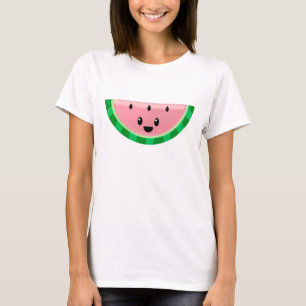 O t-shirt das mulheres da melancia