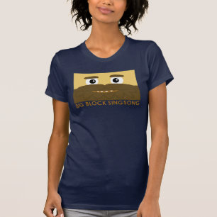 O t-shirt das mulheres da região selvagem de BBSS
