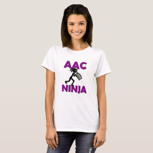 O t-shirt das mulheres de AAC Ninja