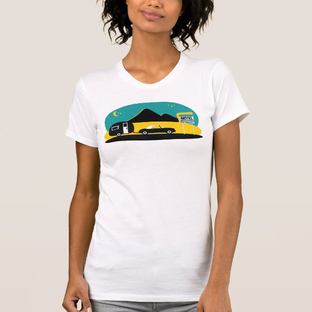 O t-shirt das mulheres de Figaro (Frente)