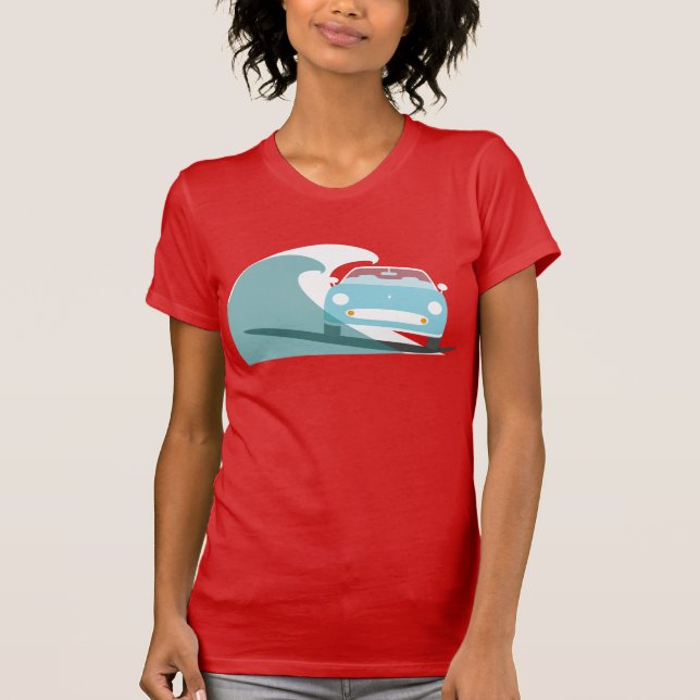 O t-shirt das mulheres de Figaro (Frente)