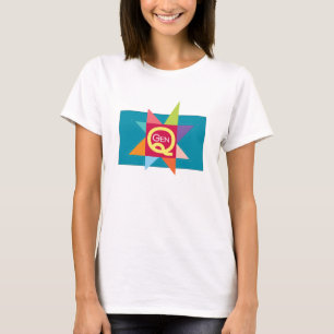 O t-shirt das mulheres de GenQ