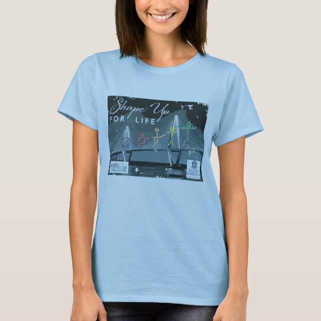 O t-shirt das mulheres de HCC para a equipe Lucey (Frente)