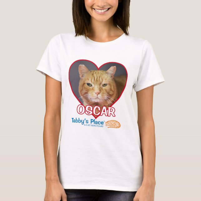 O t-shirt das mulheres de Oscar (Frente)