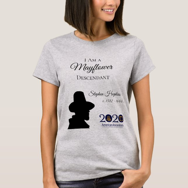 O t-shirt das mulheres de Stephen Hopkins (Frente)