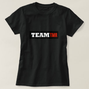O t-shirt das mulheres de TeamTMR, disponível a 3