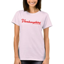 O t-shirt das mulheres de Vanborghini