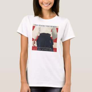 O t-shirt das mulheres de Yoko Okamoto