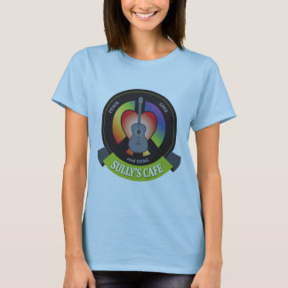 O t-shirt das mulheres do café Sully básico