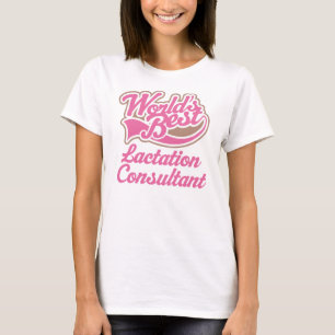 O t-shirt das mulheres do consultante do fluxo de