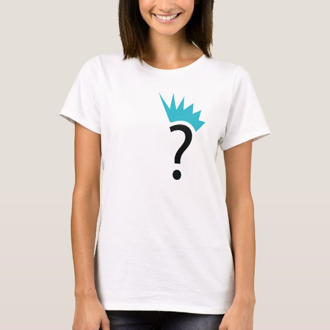 O t-shirt das mulheres do design gráfico do (Frente)