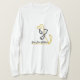 O t-shirt das mulheres do golden retriever, Hanes (Frente do Design)