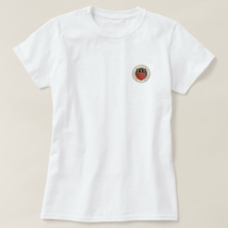 O t-shirt das mulheres do hospital de Middlesex