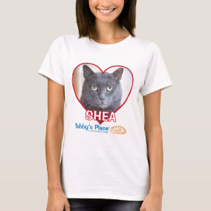 O t-shirt das mulheres do Shea