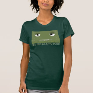 O t-shirt das mulheres do Slug de BBSS