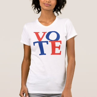 O t-shirt das mulheres do voto