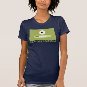 O t-shirt das mulheres dos germes de BBSS