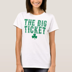 O t-shirt das mulheres verdes de Kevin Garnett dos