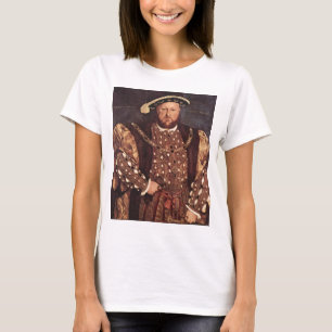 O t-shirt das senhoras do rei Henry VIII