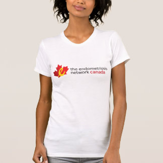 O t-shirt de Canadá da rede da endometriose
