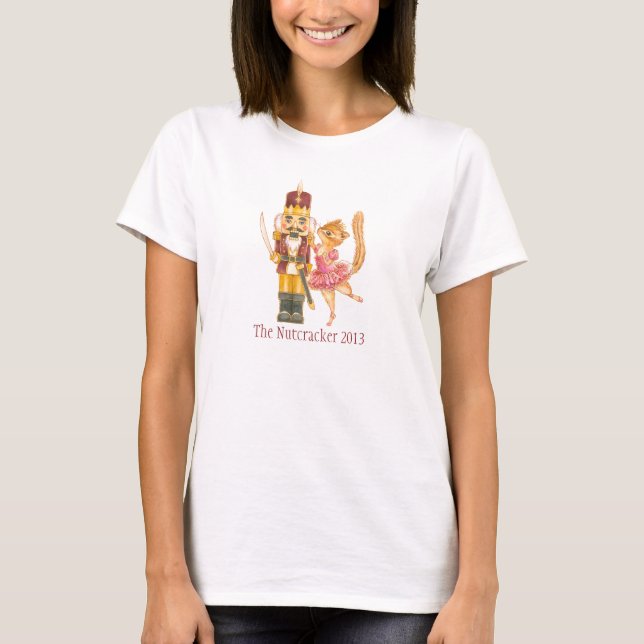 O t-shirt de Commemmorative do balé do Nutcracker (Frente)