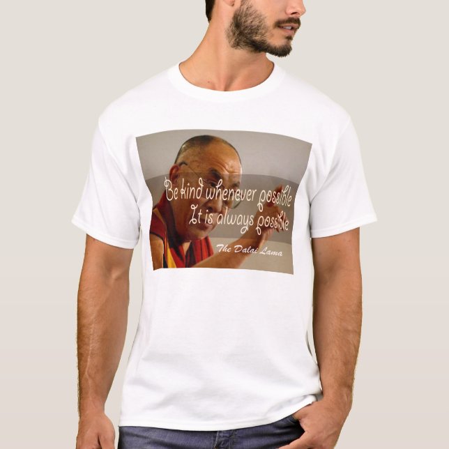 O t-shirt de Dalai Lama (Frente)