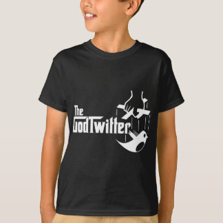 O t-shirt de GodTwitter, preto