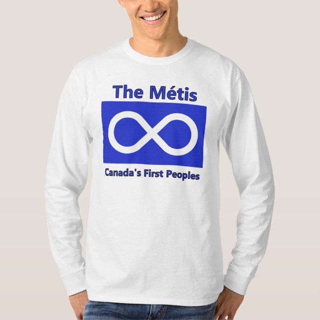 O t-shirt de Métis (Frente)