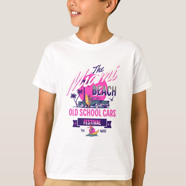 O T-Shirt de Miami Beach (Frente)