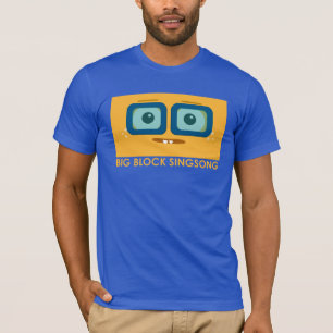 O t-shirt diferente de homens amarelos de BBSS