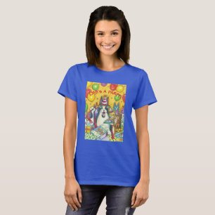 O T-SHIRT do BASIC do PARTIDO do CAT de N Fitz do