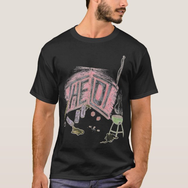 O t-shirt do blogue do lote: Versão de (Frente)