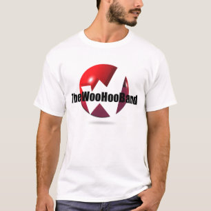 O t-shirt do branco da banda de Hoo da corte